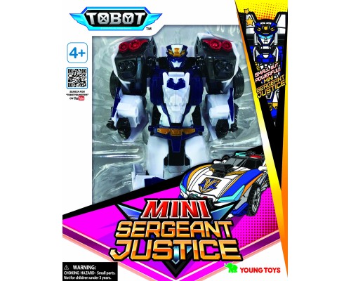 Трансформер Tobot Детективи Галактики міні Сержант Джастіс (301099)
