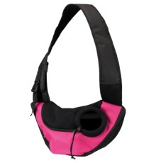 Переноска для тварин Trixie Sling Front Bag 50х25х18 см (рожева-чорна) (4011905289564)
