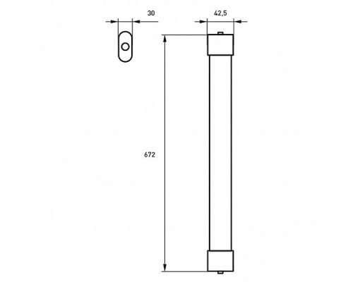 Світильник Eurolamp LED-FX(0.6)-18/65(slim)