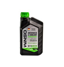 Антифриз WINSO COOLANT CONCENTRATE WINSO GREEN G11 концентрат 1kg (881020)