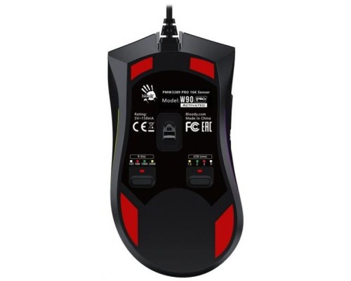 Мишка A4Tech Bloody W90 Pro Stone black