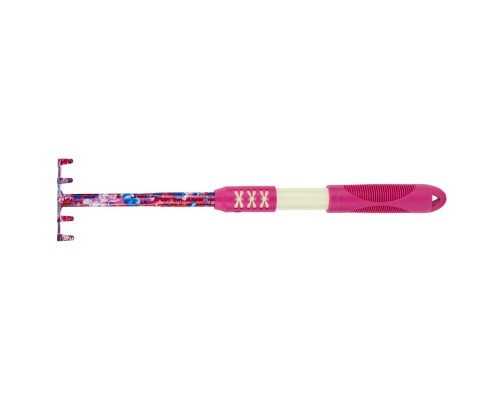 Граблі Flora 5-ти зубні, pink, TPR (5043154)