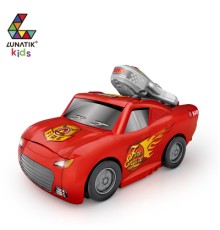 Ігровий набір Lunatik Авто трансформер Пожежна (LNK-RTF0695)