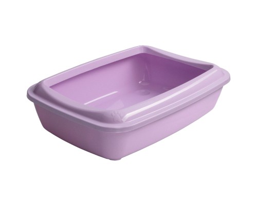 Туалет для котів AnimAll CNR-106 з лопаткою 50х37х13.5 см (фіолетовий) (2000981202521)