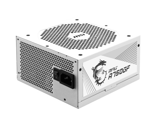 Блок живлення MSI 750W (MPG A750GF WHITE)