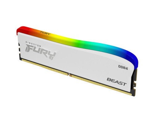 Модуль пам'яті для комп'ютера DDR4 8GB 3600 MHz Beast White RGB SE Kingston Fury (ex.HyperX) (KF436C17BWA/8) Модуль пам'яті для комп'ютера DDR4 8GB 3600 MHz Beast White RGB SE Kingston Fury (ex.HyperX) (KF436C17BWA/8)