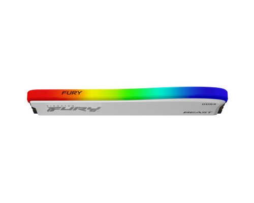 Модуль пам'яті для комп'ютера DDR4 8GB 3600 MHz Beast White RGB SE Kingston Fury (ex.HyperX) (KF436C17BWA/8) Модуль пам'яті для комп'ютера DDR4 8GB 3600 MHz Beast White RGB SE Kingston Fury (ex.HyperX) (KF436C17BWA/8)