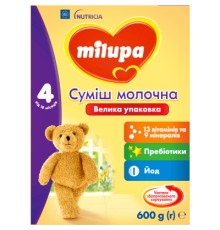Дитяча суміш Milupa 4 молочна 600 гр (5900852940811)