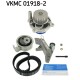 Комплект ременя ГРМ з помпой SKF VKMC 01918-2
