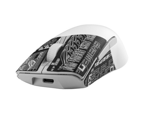 Мишка ASUS ROG Keris Aimpoint Bluetooth/Wireless White (90MP02V0-BMUA10)