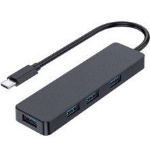 Концентратор Gembird USB-C UHB-U3P4-01 4 ports USB 3.1 (UHB-CM-U3P4-01)