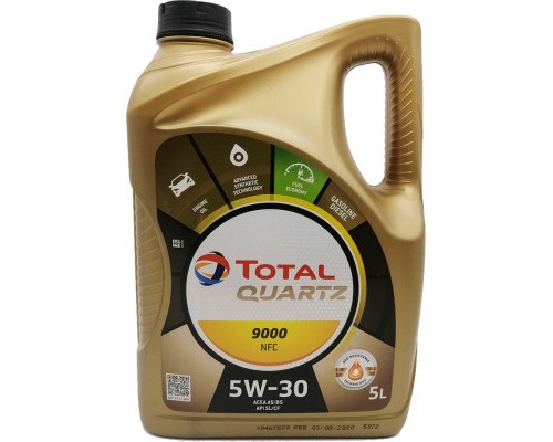 Моторна олива Total QUARTZ 9000 Future NFC 5w30 5л (213835)
