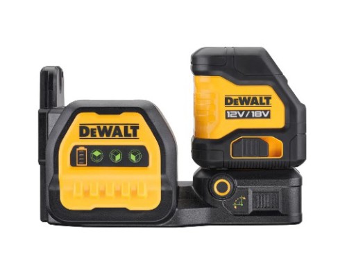 Лазерний нівелір DeWALT 10.8/12/18В XR Li-Ion, зелений промінь, кейс TSTAK (без АКБ та ЗУ) (DCE088NG18)