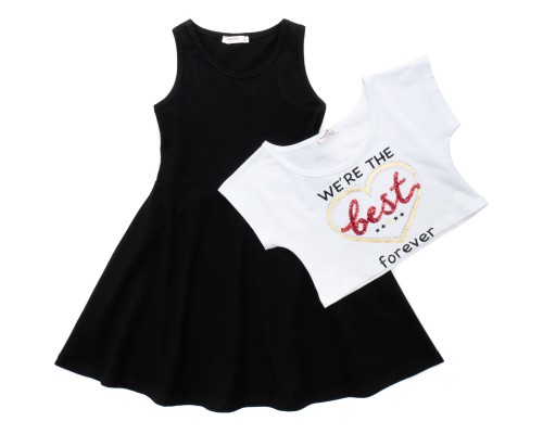 Плаття дитяче Breeze BEST (11809-128G-black)
