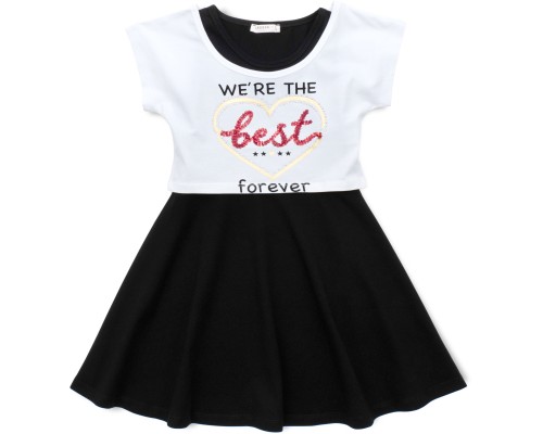 Плаття дитяче Breeze BEST (11809-128G-black)