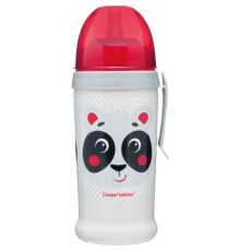 Поїльник-непроливайка Canpol babies Hello Little із силіконовою насадкою Бежевий 350 мл (56/510_bei)