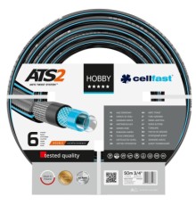 Шланг для поливу Cellfast HOBBY ATS, 3/4', 50м, 6 шарів, до 30 Бар, -20…+60°C (16-221)