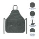 Фартух для творчості Kite Dark Gray 526 з нарукавниками (K22-526-3)