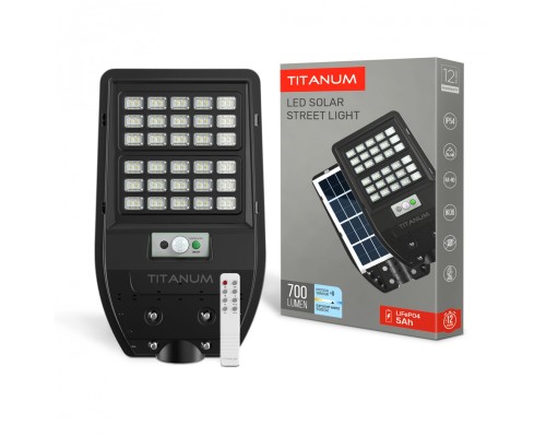 Прожектор TITANUM IP54 700Lm 5000K Сенсорний (TL-SLSO-105-S)