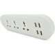 Мережевий фільтр живлення Voltronic TВ-Т16, 4роз, 3*USB White (ТВ-Т16-White)