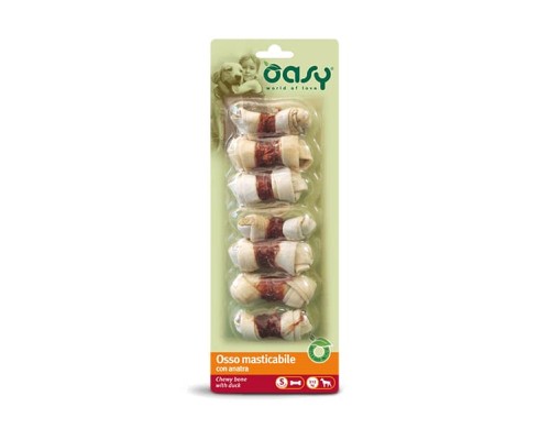 Ласощі для собак OASY Chewy Bone качка -S- 85 г (8053017341002)