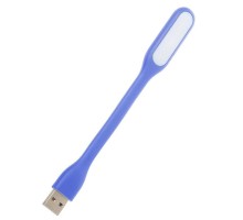 Лампа USB Optima LED, гнучка, синій (UL-001-BLU)