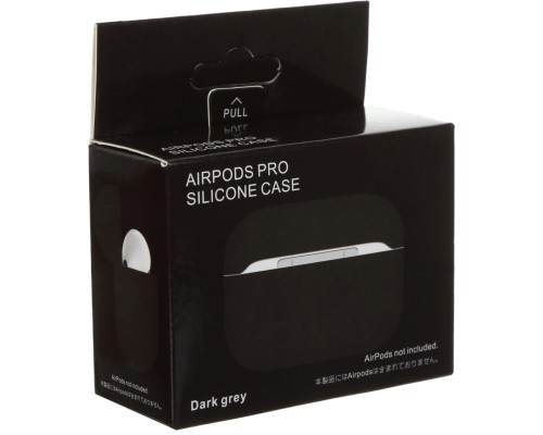 Чохол для навушників Armorstandart Ultrathin Silicone Case для Apple AirPods Pro Dark Grey (ARM55961) Чохол для навушників Armorstandart Ultrathin Silicone Case для Apple AirPods Pro Dark Grey (ARM55961)