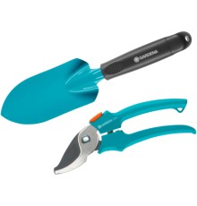 Набір інструментів Gardena садових Classic (секатор 18 мм + совок 8 см) (12201-20.000.00)