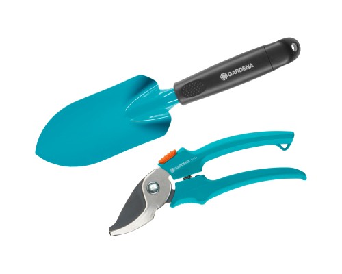 Набір інструментів Gardena садових Classic (секатор 18 мм + совок 8 см) (12201-20.000.00)