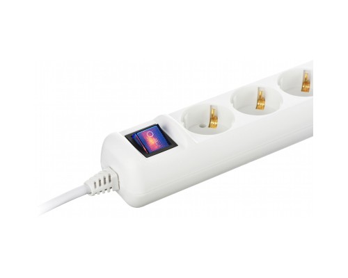 Мережевий фільтр живлення 2E 3xSchuko, 1.5м (2E-U03ESM1.5)