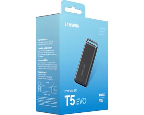 Накопичувач SSD USB 3.2 8TB T5 Shield Samsung (MU-PH8T0S/EU)