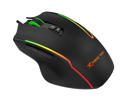 Мишка Xtrike ME GM-518 USB RGB Black (GM-518)