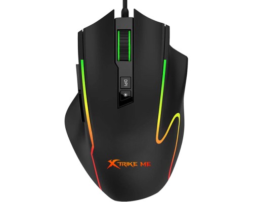 Мишка Xtrike ME GM-518 USB RGB Black (GM-518)