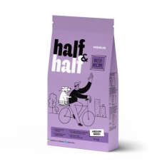 Сухий корм для собак Half&Half для середніх порід з яловичиною 12 кг (4820261920758)