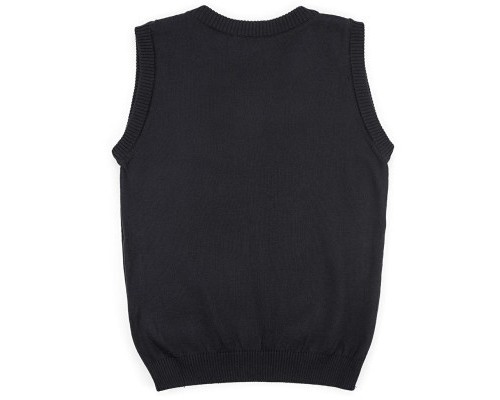 Жилет дитячий Na в'язаний (12-2064-122B-black)