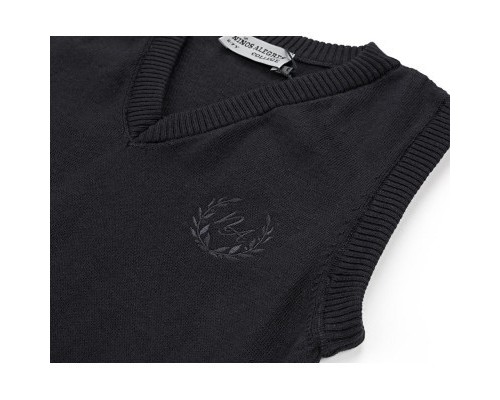 Жилет дитячий Na в'язаний (12-2064-122B-black)