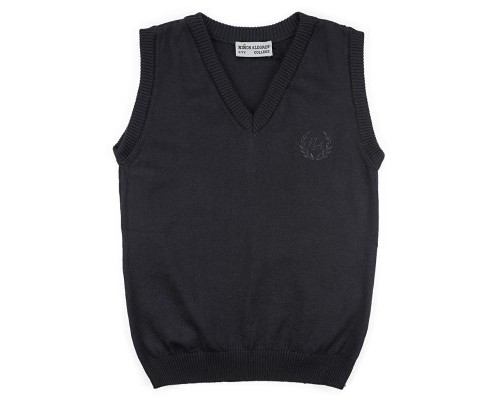 Жилет дитячий Na в'язаний (12-2064-122B-black)