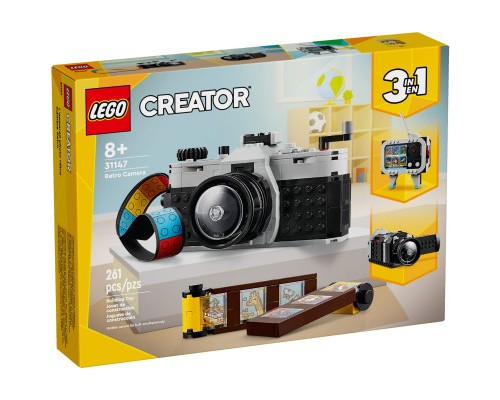 Конструктор LEGO Creator Ретро фотокамера 261 деталей (31147)