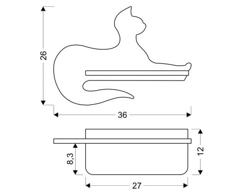 Світильник Candellux CAT (21-26002)