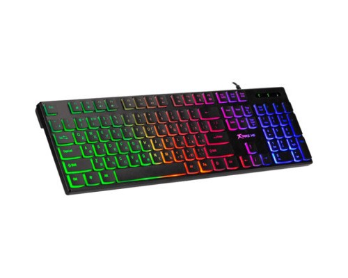 Клавіатура Xtrike ME KB-511 LED USB UA Black (KB-511UA)