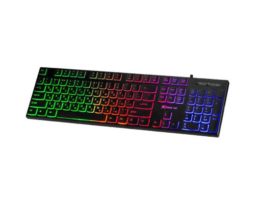 Клавіатура Xtrike ME KB-511 LED USB UA Black (KB-511UA)
