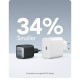 Зарядний пристрій Anker PowerPort 713 Nano II - 45W USB-C GaN Black (A2664G11)