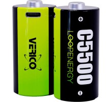 Акумулятор Verico C/R14 USB Type-C 3700mAh 1.5V Li-ion * 2 (LoopEnergy) (1BTOV-A4N0A2-NN) 
