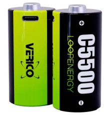 Акумулятор Verico C/R14 USB Type-C 3700mAh 1.5V Li-ion * 2 (LoopEnergy) (1BTOV-A4N0A2-NN)