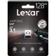 USB флеш накопичувач Lexar 128GB S47 USB 2.0 (LJDS47-128ABBK) 