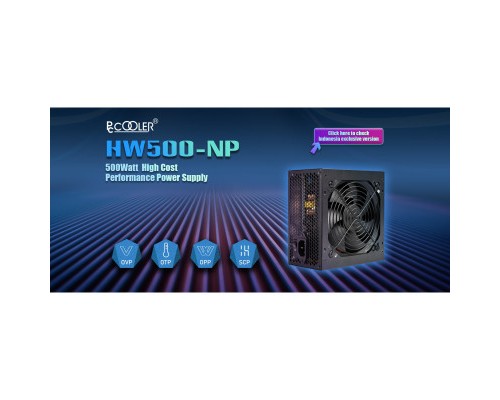 Блок живлення PcCooler 500W (HW500-NP)