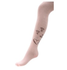 Колготки дитячі BNM зі стразами (M0C0302-1174-7G-pink)