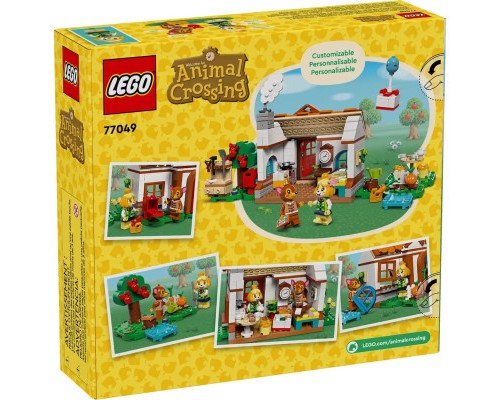 Конструктор LEGO Animal Crossing Візит у гості до Isabelle 389 деталей (77049)