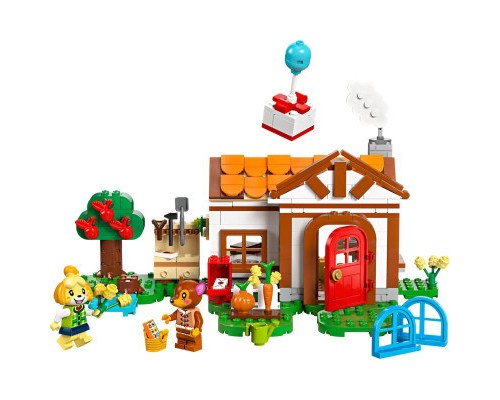 Конструктор LEGO Animal Crossing Візит у гості до Isabelle 389 деталей (77049)