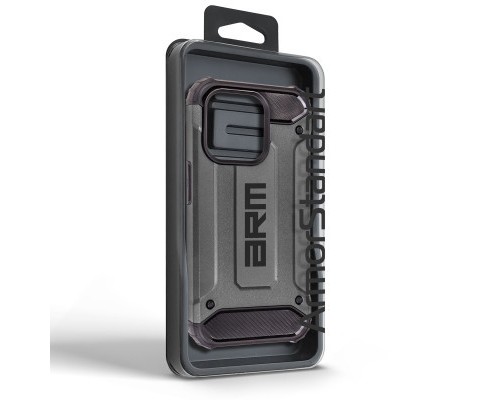 Чохол до мобільного телефона Armorstandart Panzer Apple iPhone 15 Pro Grey (ARM75645)